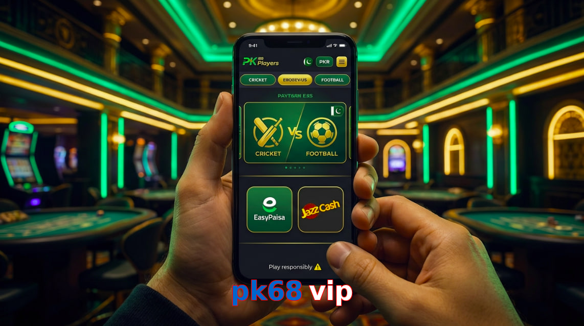 Payment and PKR controls in Pk68 Vip