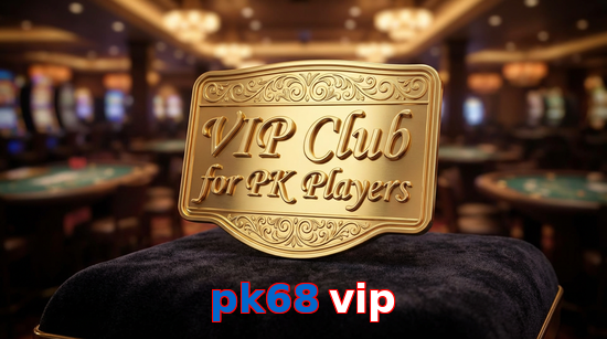 Main screen of Pk68 Vip vip page for PK players